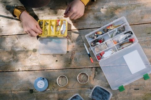 Рыбалка — иллюстрация